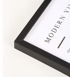 Thin edge narrow edge aluminum alloy photo frame any size mounting poster hanging wall modern simplicity