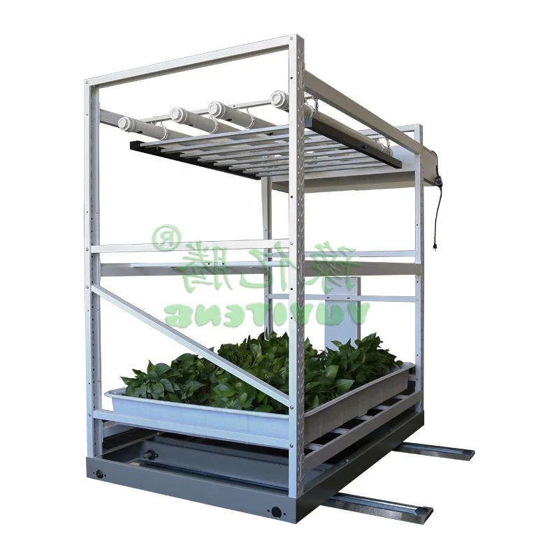 Greenhouse Indoor Racks Grow Light Intelligent Vertical Farming Solution Hydroponic Grow Vertical Grow Rack Systems for Sale