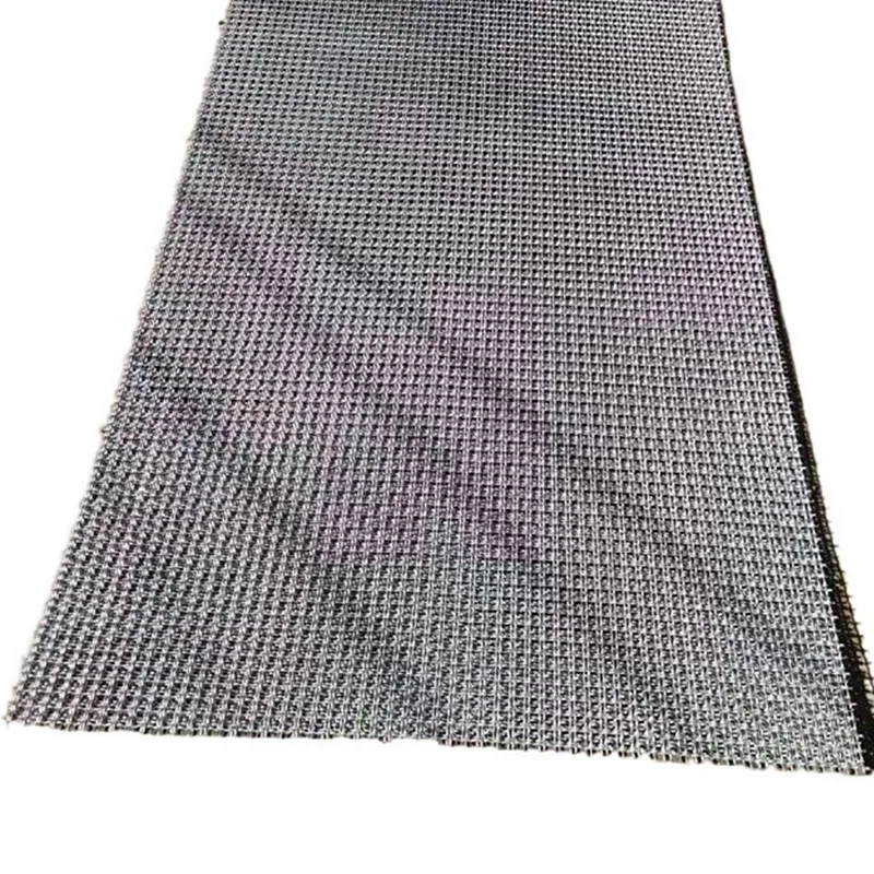 SUS 304 316 316l 6 8 10 12 14 20 mesh stainless steel crimped woven wire mesh