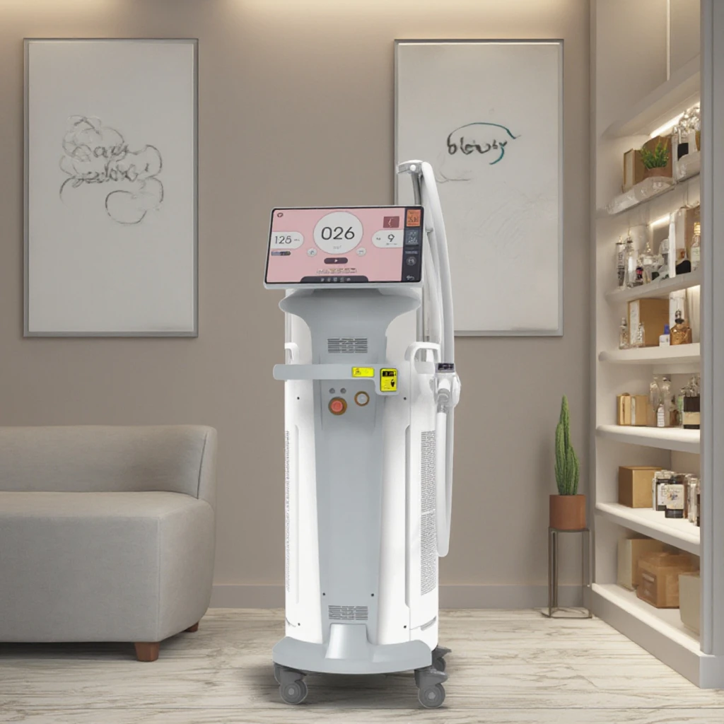 Commercial Permanent Facial Hair Removal 755NM 808NM 1064NM Laser Depilation Machine