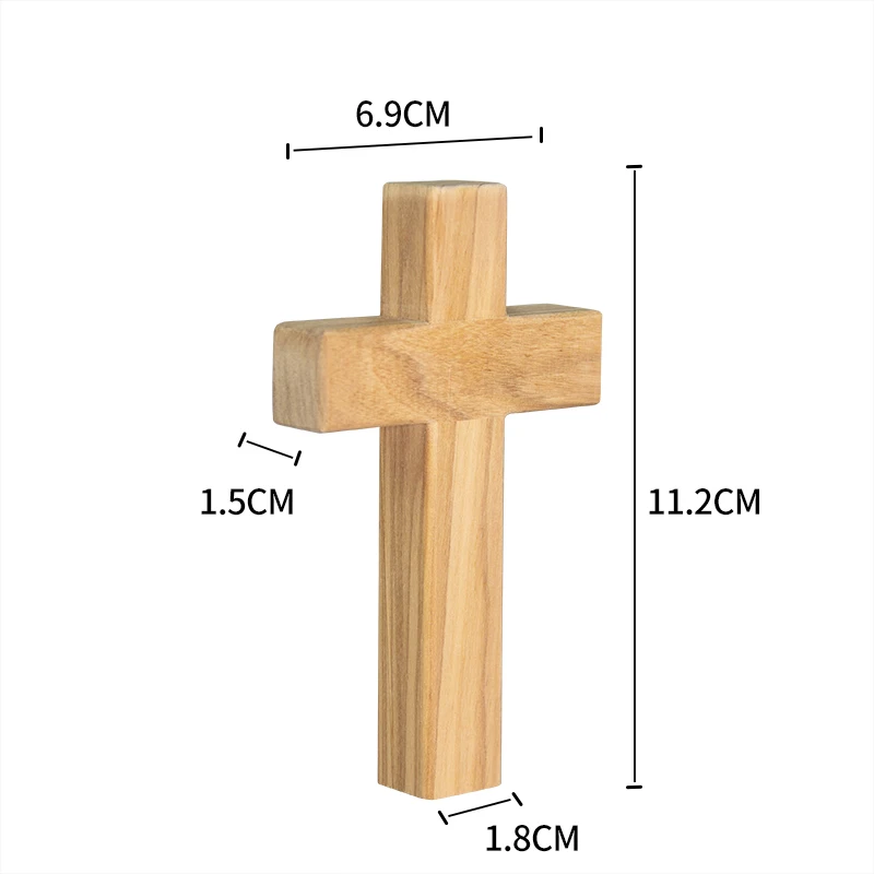 Wooden Cross Christian Decorations Jesus Printing Cross