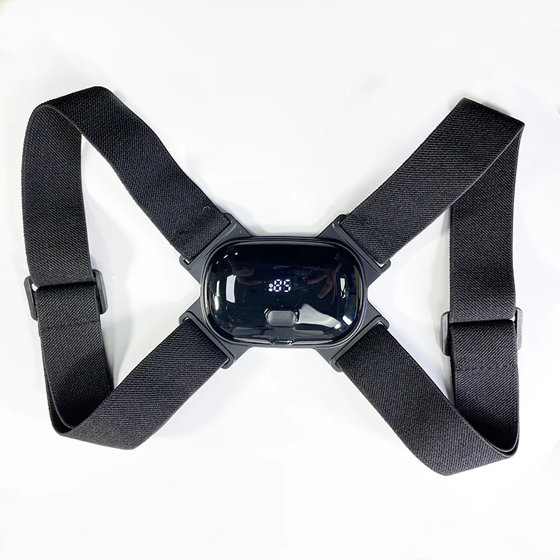 Electronic belt trainer back straightener vibration sensor intelligent smart posture corrector