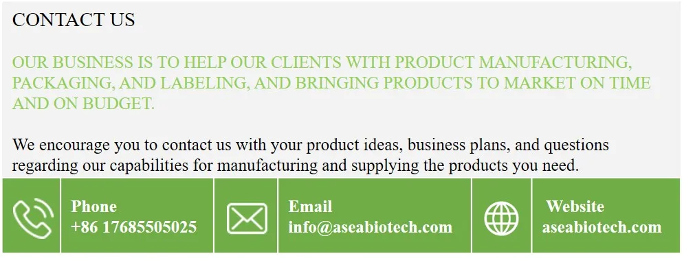 contact us