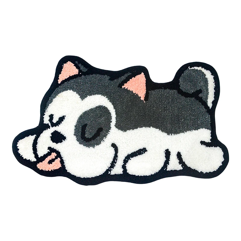 (Chakme) Dog Butterfly Pig Penguin Bear Microfiber Foldable Kids Floor Mats For Kids Floor