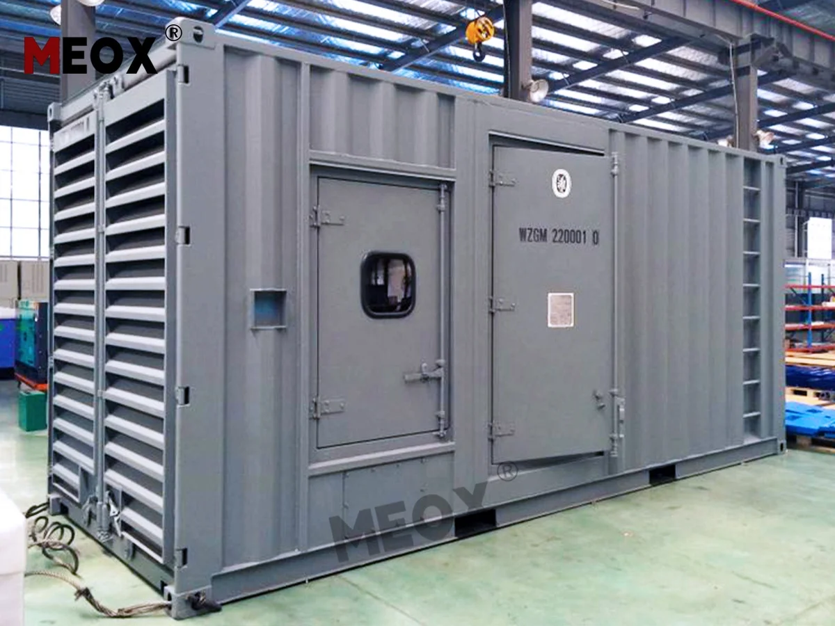 20ft shipping containers with electrical switch gears and control systems power generation generator container