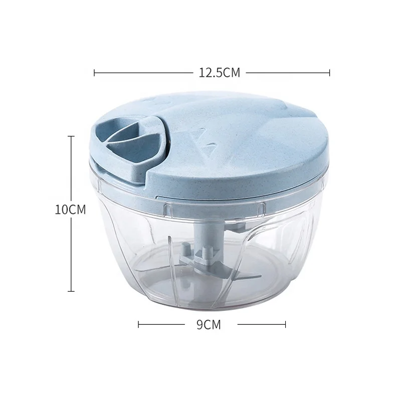 Manual Hand Pull Food Chopper Large Capacity Kitchen Onion Garlic Vegetable Blender Mincer Meat Grinders & Slicers