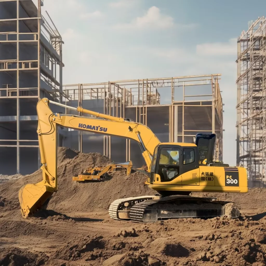 crawler KOMATSU PC300 excavator / used excavators  / used Komatsu excavators with 95% new digger machine