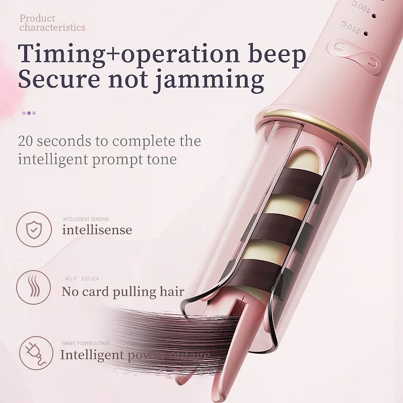 Automatic Hair Curler Wands Device Professional Curling Iron Hair Waver Wand Automatic Curler