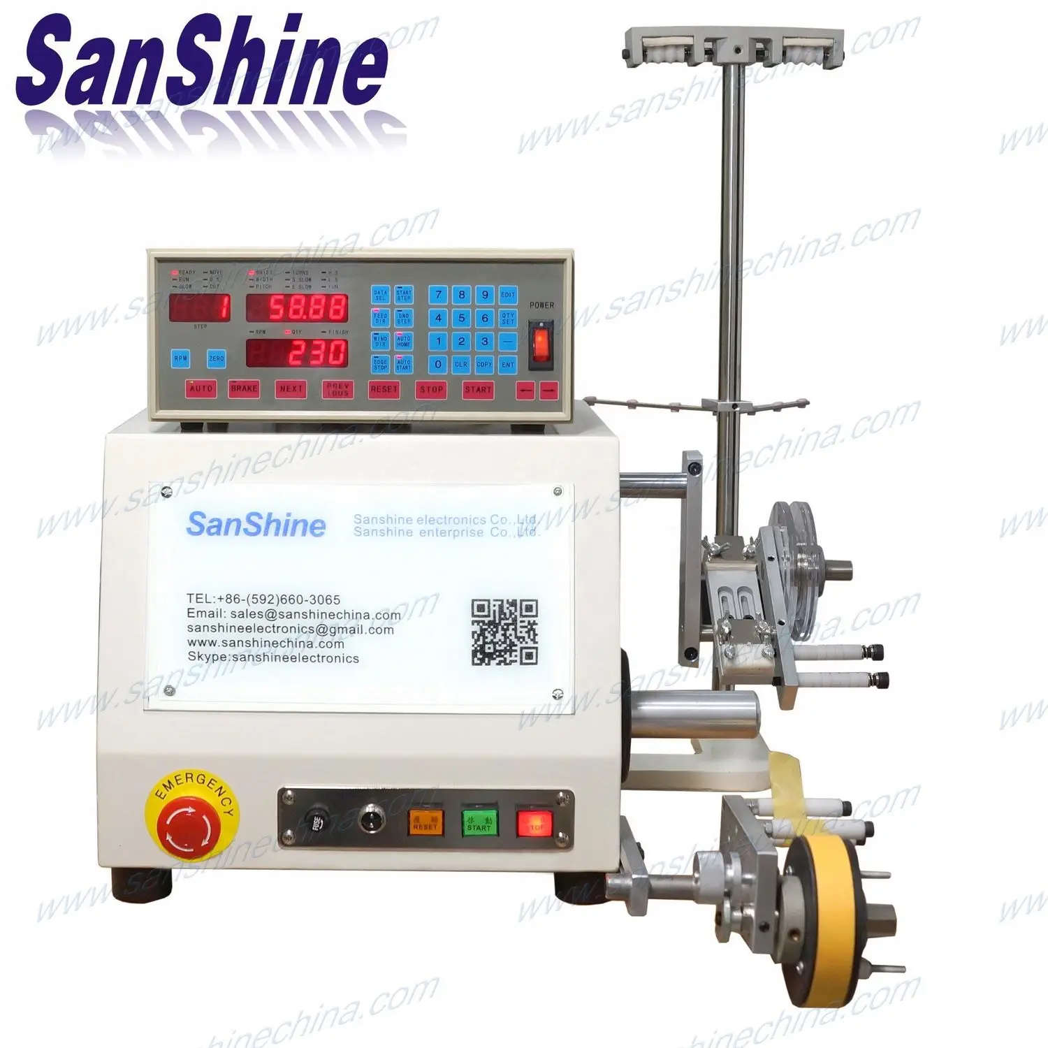 Transformer coil winding system