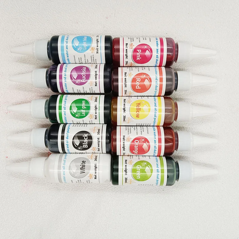 Oil Based Food Coloring for Chocolate Candy Melts, Edible Food Dye for Baking Cake Decorating Cookies Icing Fondant