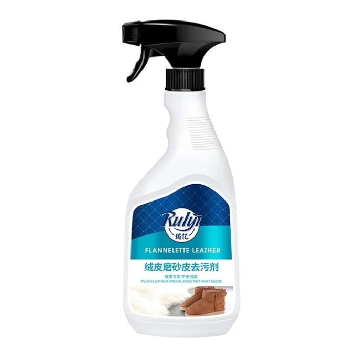 
Good quality factory direct sale safe and environmentally friendly ingredients suede cleaning agent 500ml 