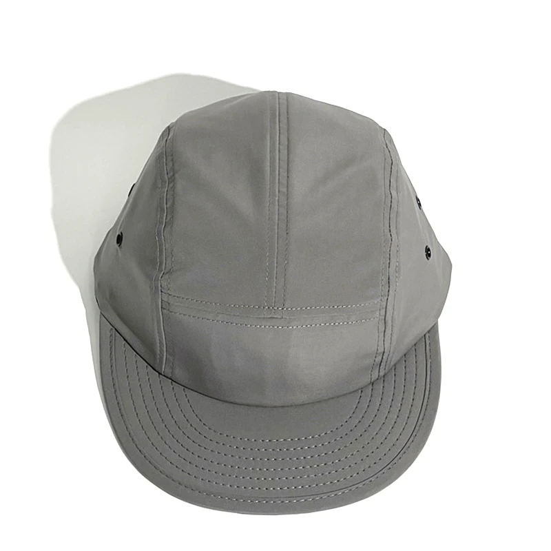 Wholesale Breathable Lightweight Nylon Waterproof Quick-drying 5 Panel Snapback Cap Hat