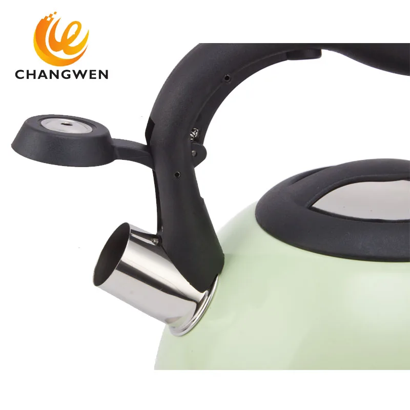 Kitchenware stainless steel whistling kettle gas stove kettle metal tea pot large water kettle