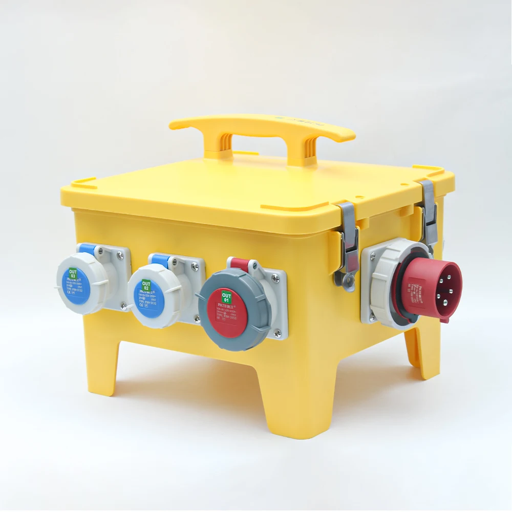 Portable Distribution Box Socket Box Manufacturers Electric Plug Socket Portable Distribution Box  flexible circuit breaker