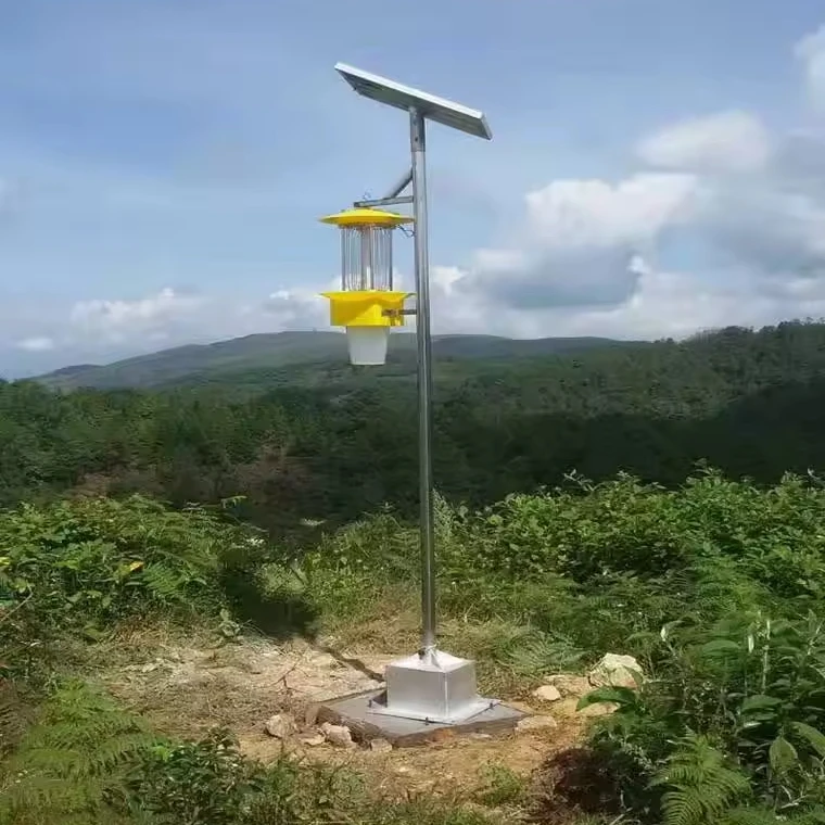 Outdoor Agriculture Solar charging insecticidal lamp For Orchard Park Greenhouse Farmland Fish Pound