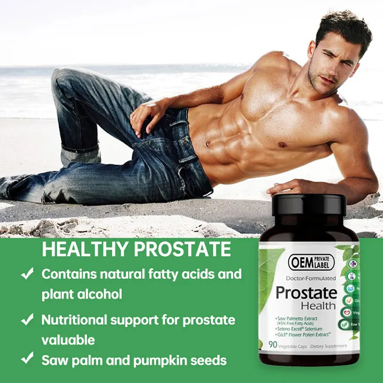 Saw Palmetto 2400 Mg Capsules For Support Health Prostate Function Herbal Supplement Prostate Capsules Saw Palmetto Pills