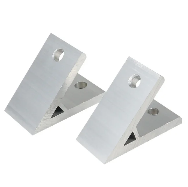 45 degree angle 135 degree aluminum belt angle bracket industrial aluminum alloy profile accessories connector