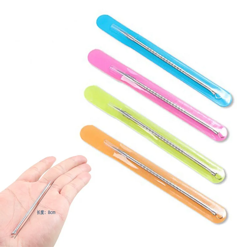 High Quality Acne Needle Sets Face Skin Care Acne Blackhead Removal Needles Kit Stainless Steel Pimple Extractor