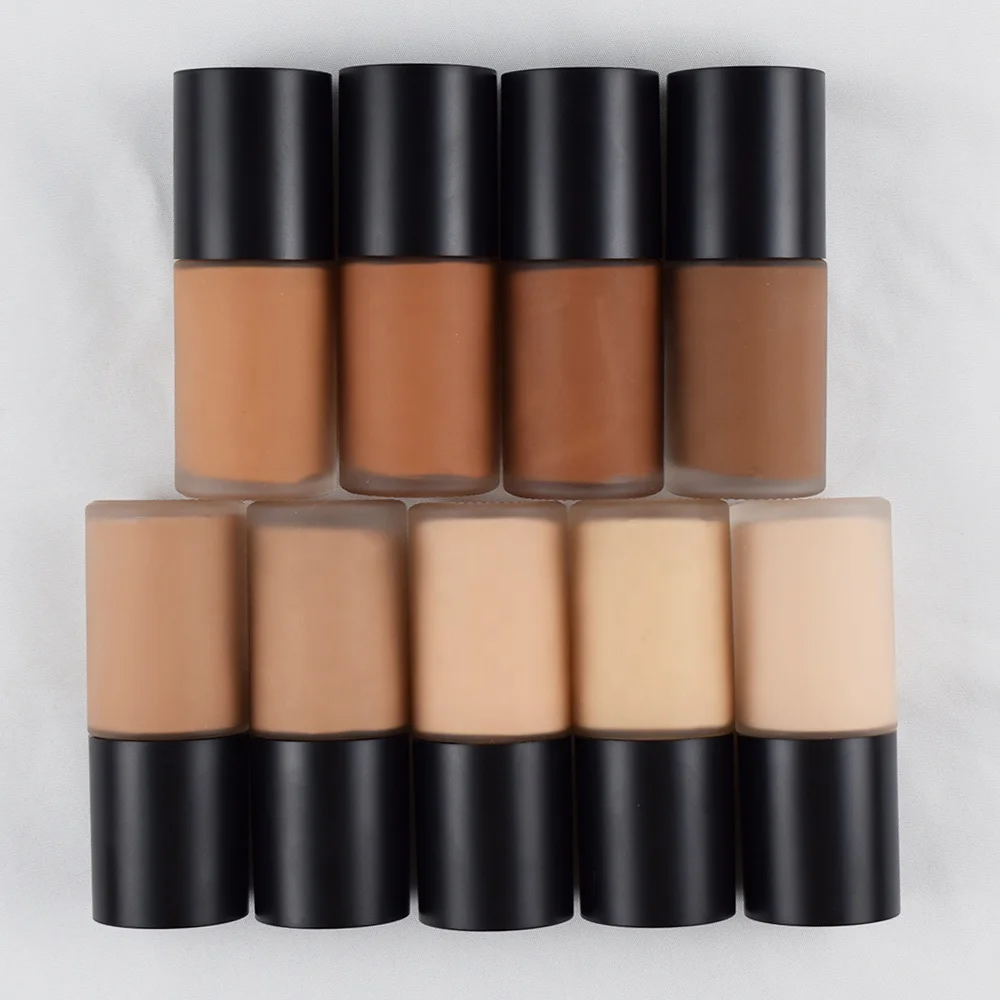 Matte Full Coverage Foundation Fashion Makeup Liquid Foundation Private Label Cover All Face Foundation OEM ODM Custom Logo