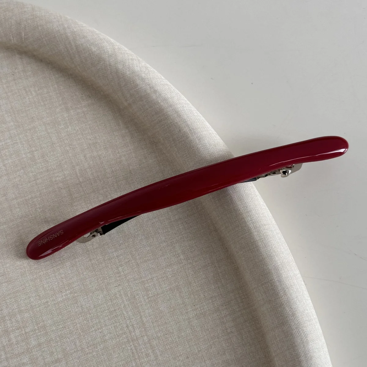 Superior Headpieces Irregularly Shaped Acetic Acid Hair Barrette for Girls Custom Accessories Acetate French Barrette Hair Clip