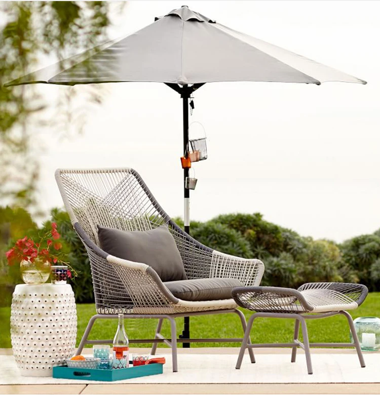 Dreamhaus Outdoor Furniture Rattan Sofa Chair Modern Balcony Garden set Courtyard Hotel Rattan chair Sofa Combination