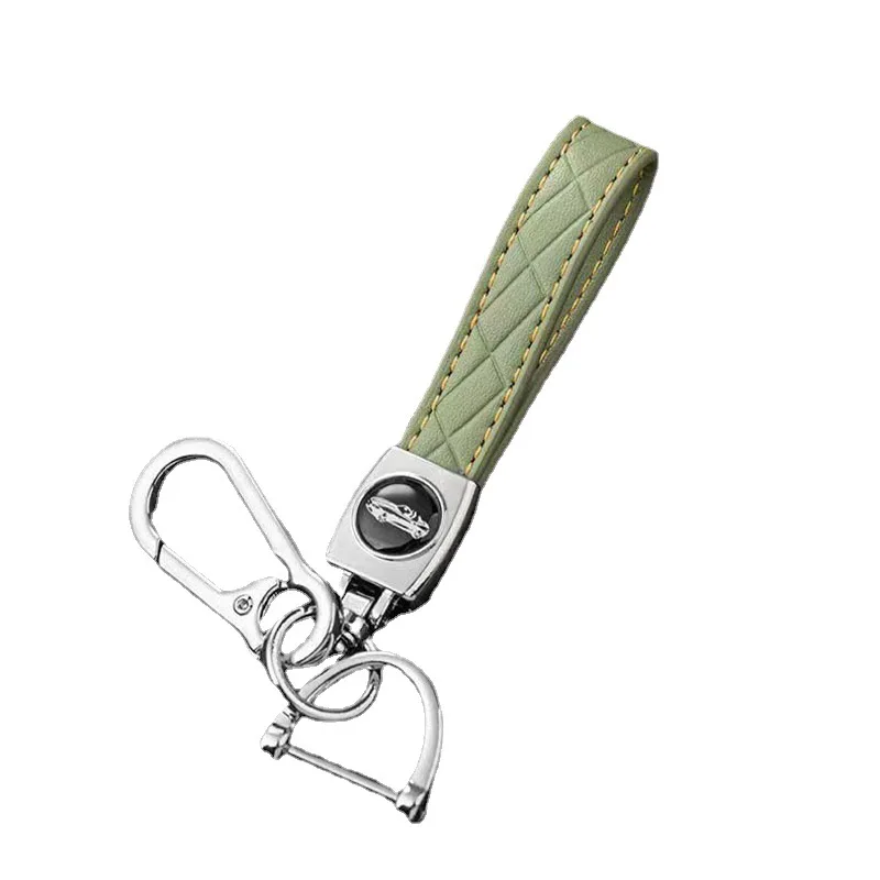 Leather Carabiner Keychain with Belt Loop Clip USB Flash Drive Lanyard Key Holder Promotional Gift for Men and Women