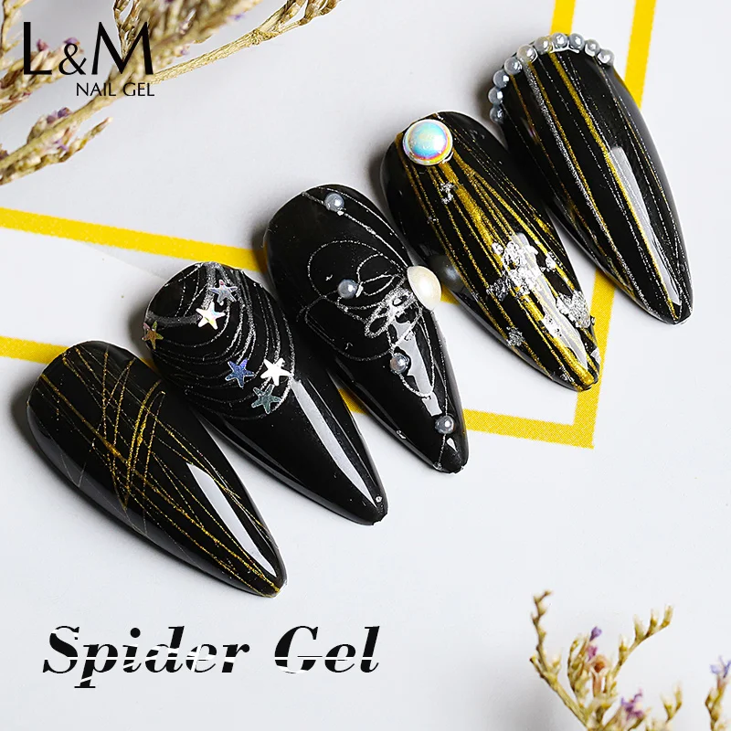 ibdgel Spider Gel Line Drawing Painting Gel Polish For Nails