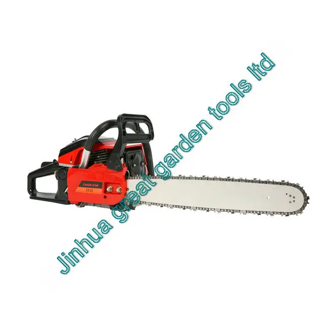 Powerful 58cc gasoline chain saw petrol chainsaw with CE EU2 certificates 78cc petrol chain saw with 27.5' guide bar