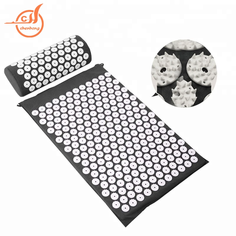 Акупрессурный коврик для ног, акупунктурный коврик, акупрессурный набор, лотос, акупрессурный коврик и набор подушек от производителя