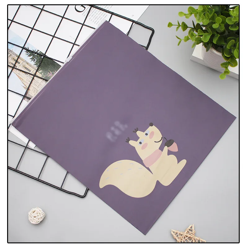 Transparent frosted zipper bag clothing bag pe plastic self-sealing underwear clothing bag logo printing custom