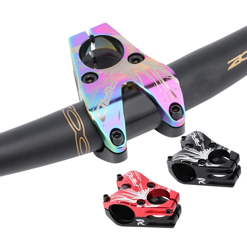 MTB Short Stem CNC Aluminum Alloy 31.8*35mm Bicycle Stem for Mountain Cycling Road Bike Stem