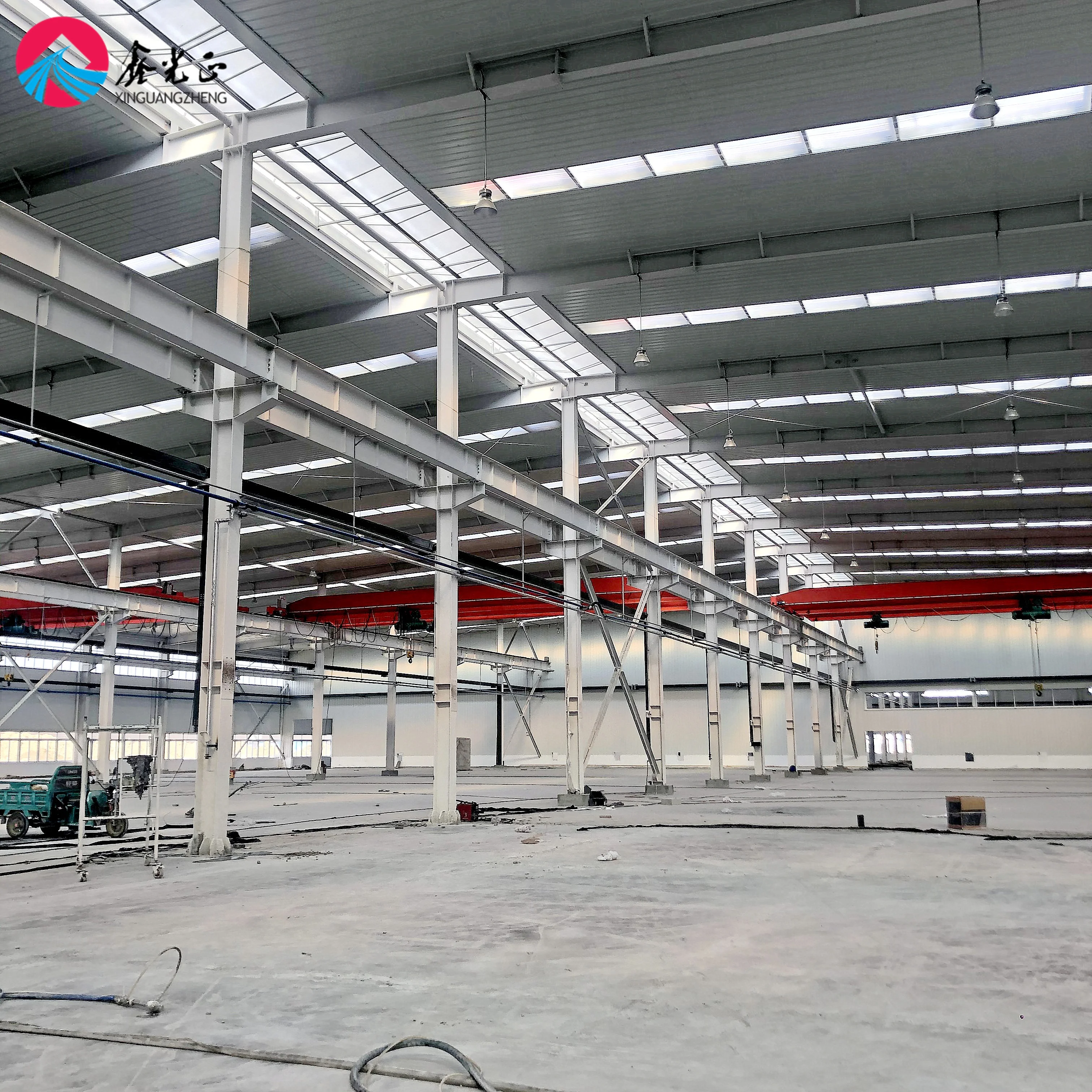 Cheapest Prefabricated Commercial Metal Frame Buildings Light Steel Structure Warehouse galpones metal Workshop