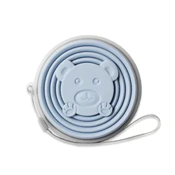 silicone Folding Water Cup collapsible travel mug 270ML