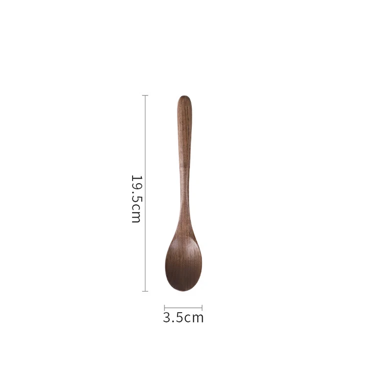 New Events Specials Hot Sale Branded Wooden Cutlery Spoon With Logo