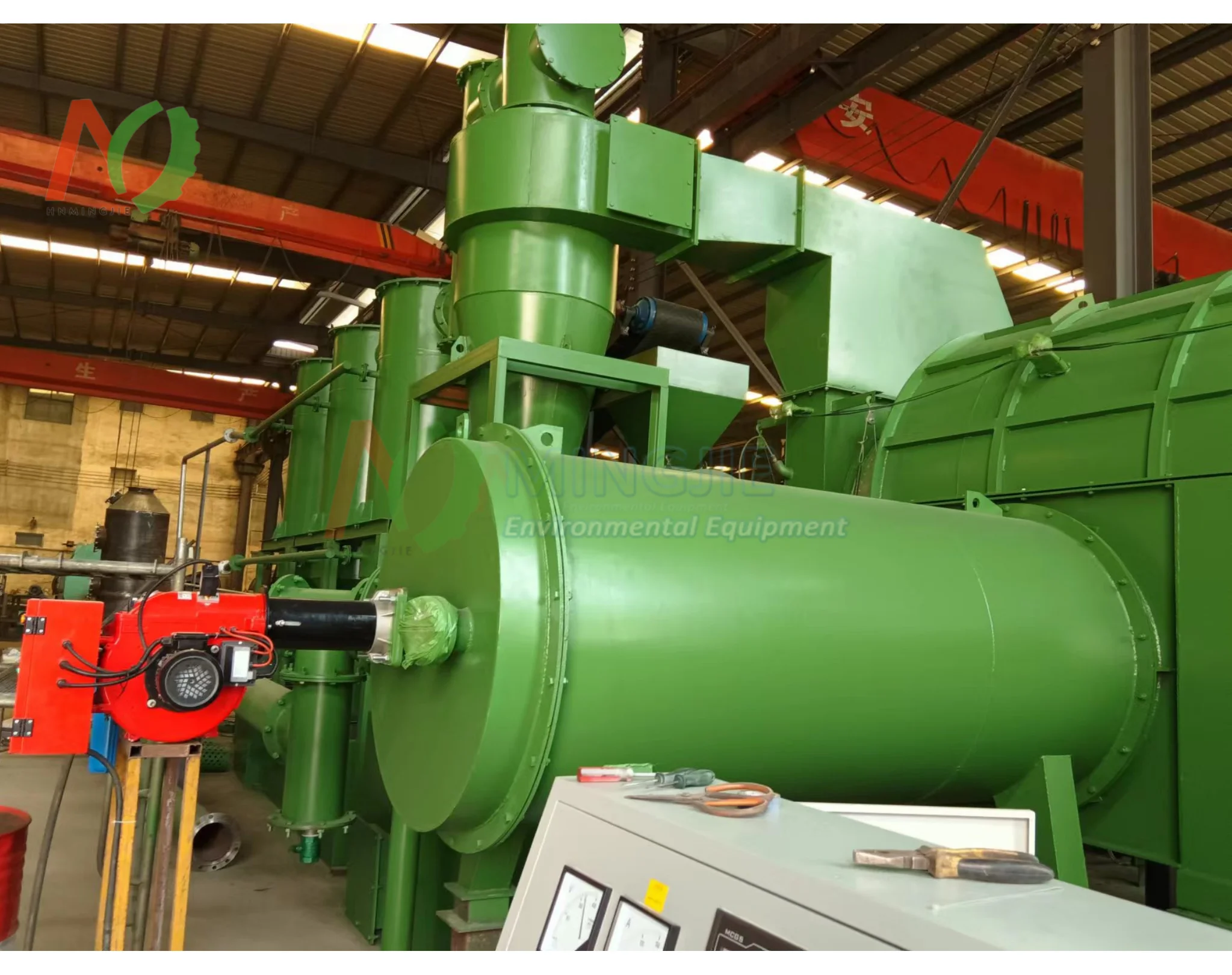 15 years manufacturing experience biochar kiln/biochar making machine