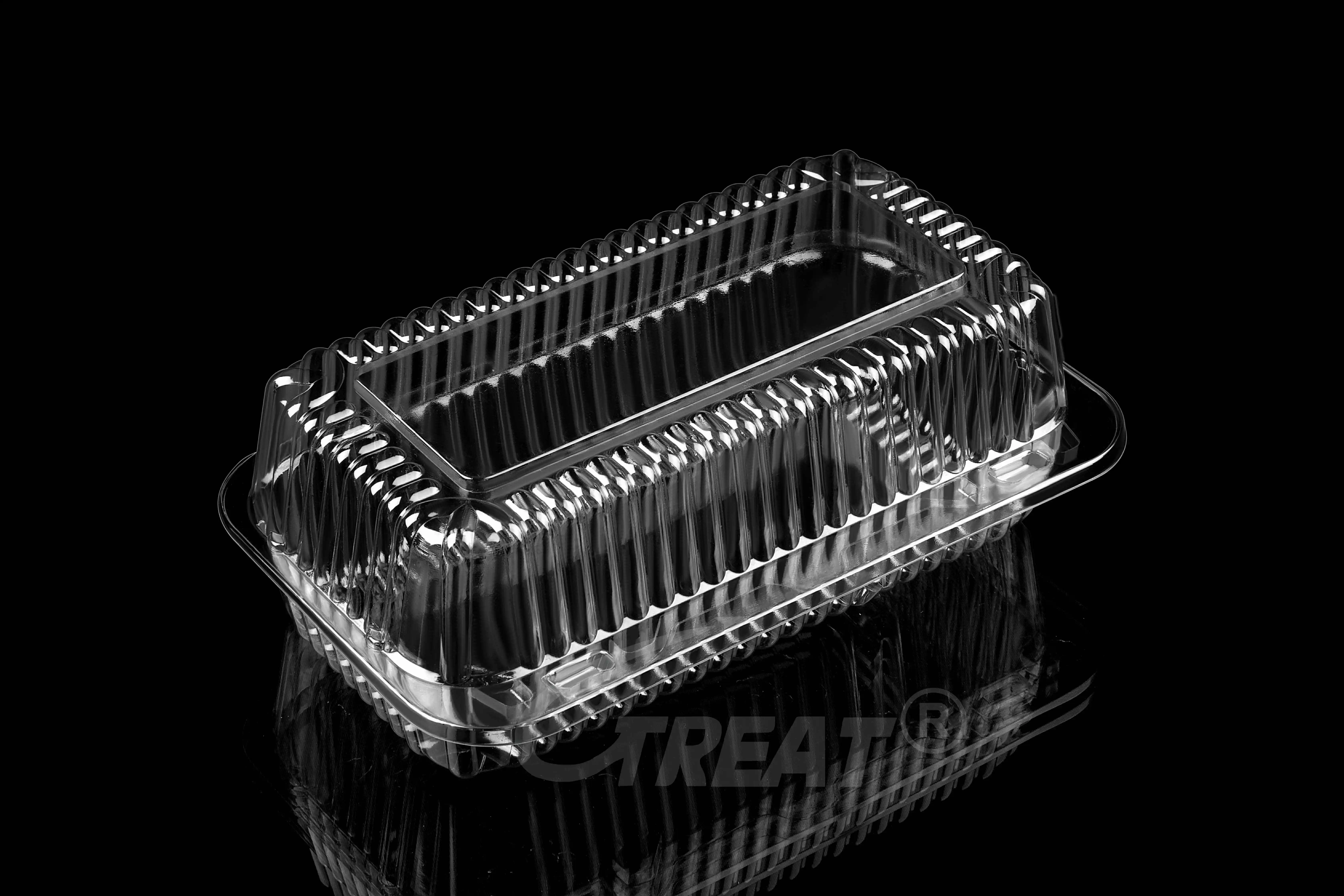 Biodegradable sugarcane PLA packaging disposable food storage container salad fruit Clamshell Boxes for keeping fresh