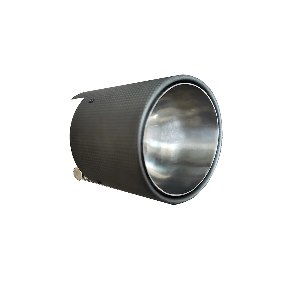 Factory Direct Selling Titane Carbon Fiber Muffler Tips for  VW Nissan Toyota Ford Mustang Chevy BMW Benz