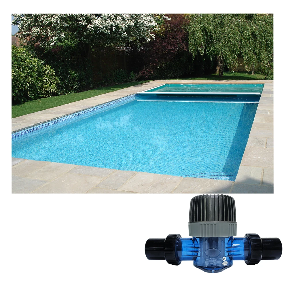 Household swimming pool equipment salt chlorine disinfection machine swimming pool add salt electrolytic chlorination sterilizer