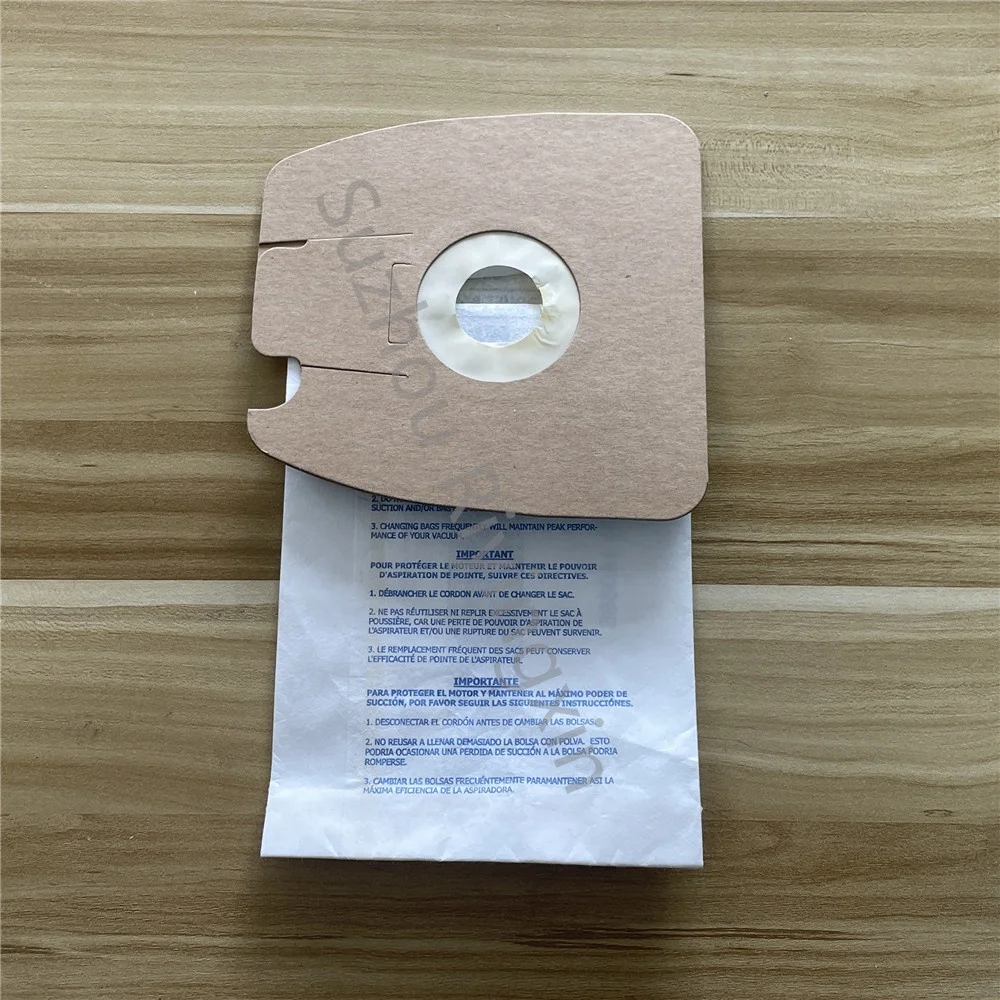 Customized Vacuum Cleaner Dust bag for EUR-EKA TYPE MM ESTILO single use only paper Vacuum Cleaner Parts Accessorydust bag