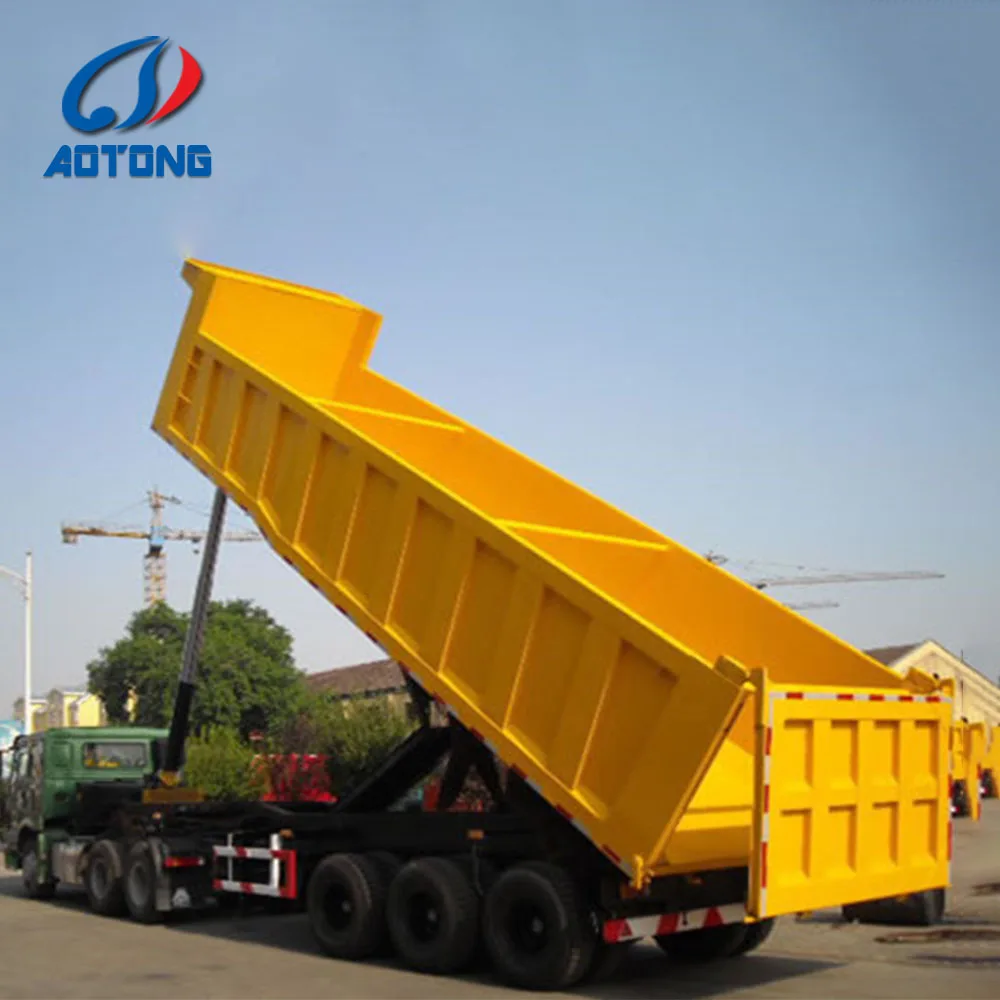 100 тонн 90 т 70 задний самосвал грузовой прицеп полуприцеп-самосвал