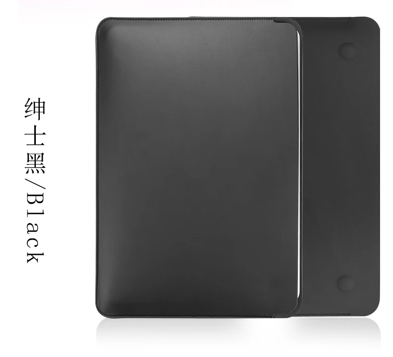 
Easy Carrying Shockproof Premium PU Leather Laptop Sleeve Cover Cases for MacBook 16 inch 