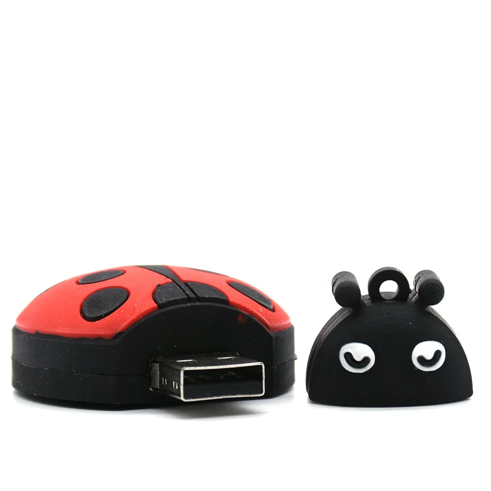 2017 New Design Cute Ladybug Pen Beetle Usb Flash Drive Memory
