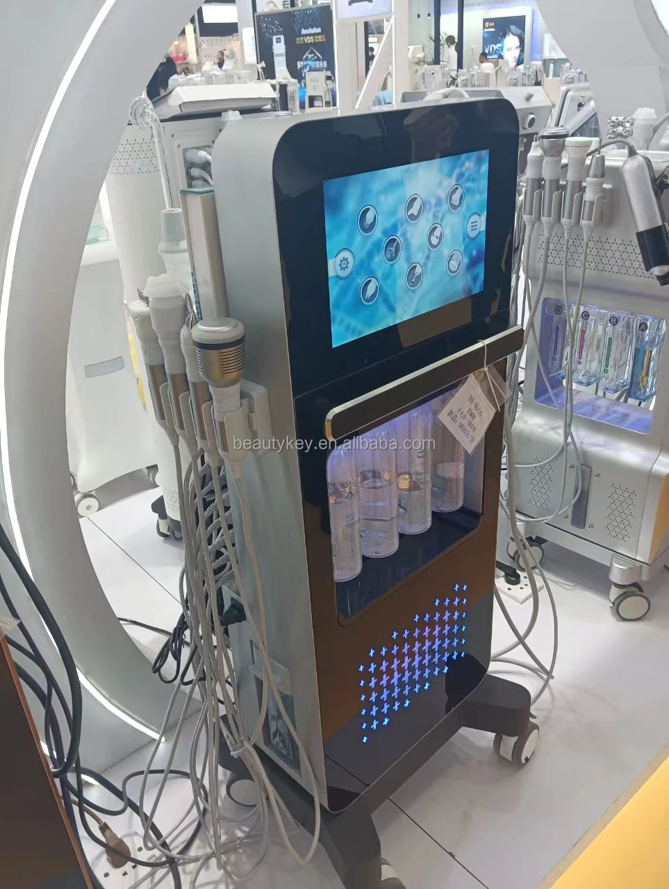 17in1 Hydrodermabrasion Deep Cleaning Facial Care Hydrotion Oxygen Sprayer Dermabrasion Machine