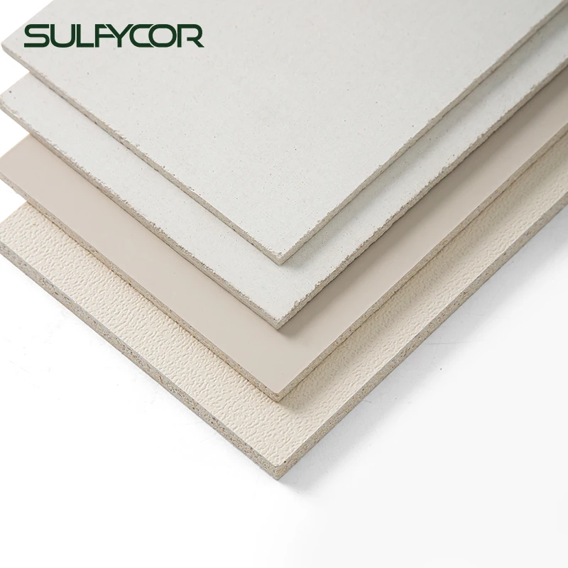 Fireproof panel sheathing clip 10mm taper edge sanded mgo drywall board water resistant magnesium partition boards wallboard