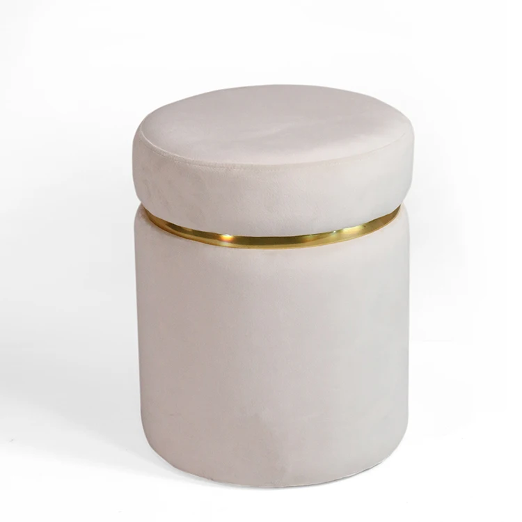 K&B Cheap Factory Price pink storage ottoman foldable with manufacturer