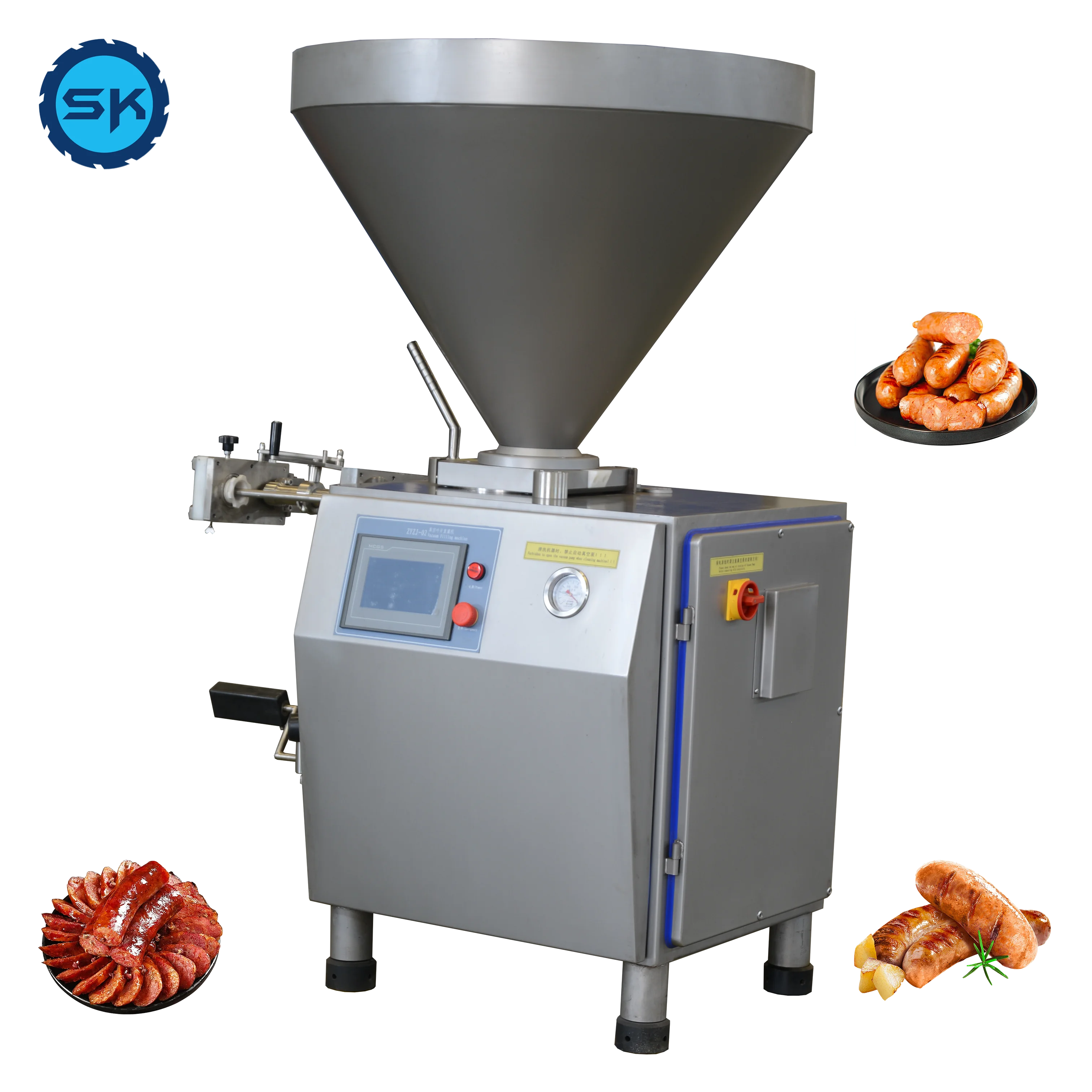 High-Performance Pneumatic Pork & Beef Vacuum Sausage Stuffing Machine