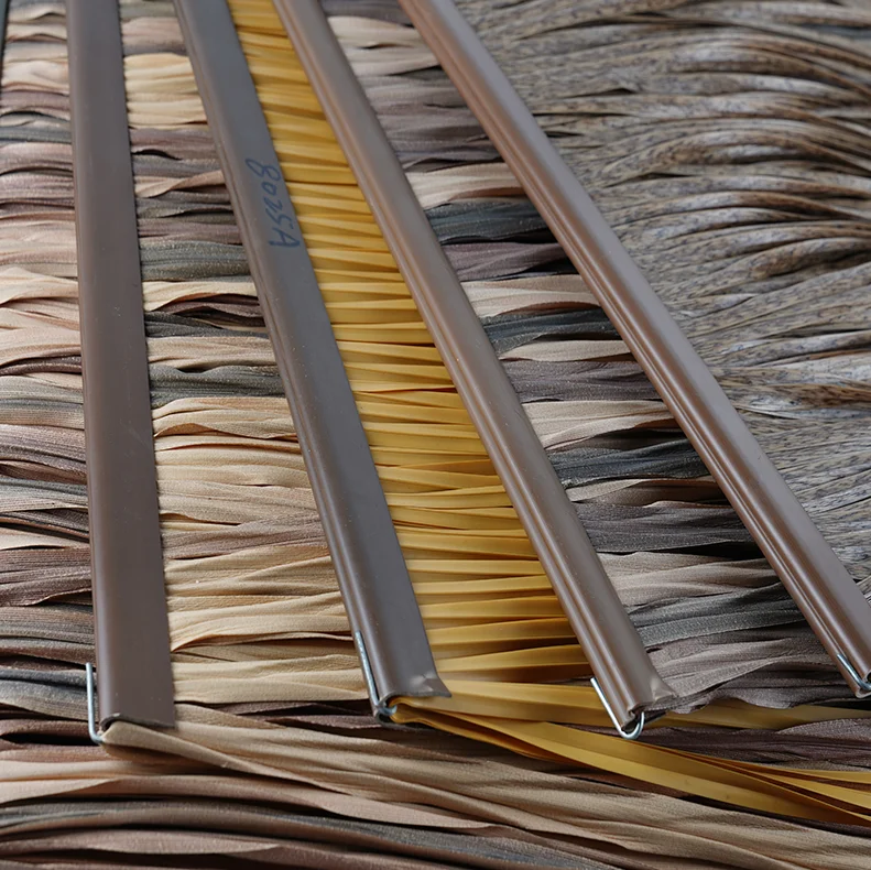 Factory Wholesale synthetic thatch artificial thatch roof artificial coconut leaves roof thatch palmex roof