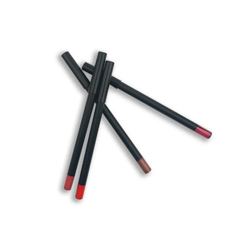 Оптовая продажа, карандаш для макияжа губ, Водостойкий карандаш для губ коричневого цвета с индивидуальным логотипом, карандаш для макияжа