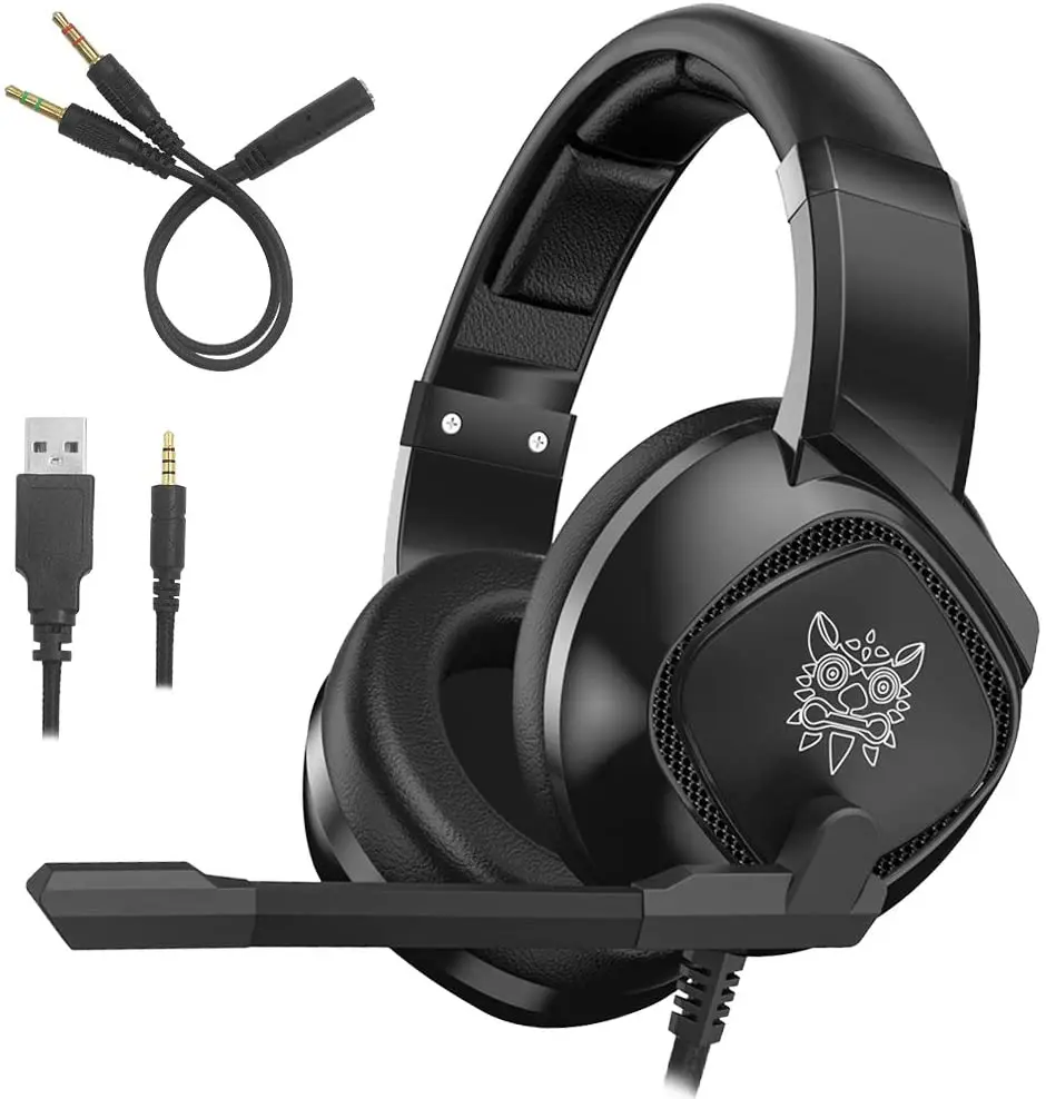 Amazon Hot Sale Audifonos Para PC RGB Earphones Headphones Noise Cancelling Gaming Headset Stereo Headphone With Mic