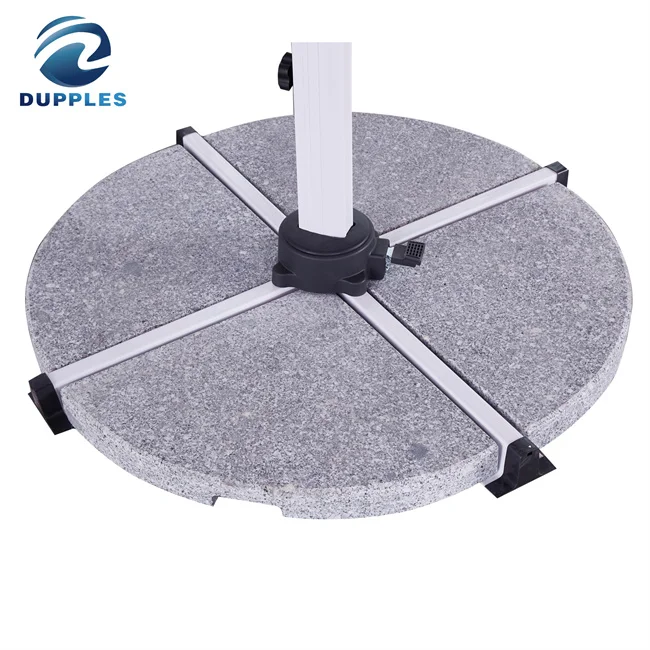 Best Selling Double Parasol Big Garden Umbrella Waterproof Round Roman Cantilever Patio Umbrellas With Base